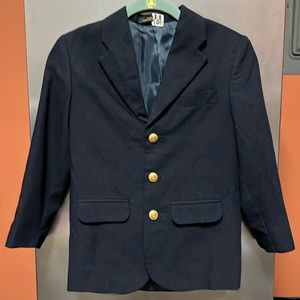 Claiborne Navy Blazer Boys Size 8 Reg